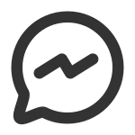 Facebook Messenger SVG Icon